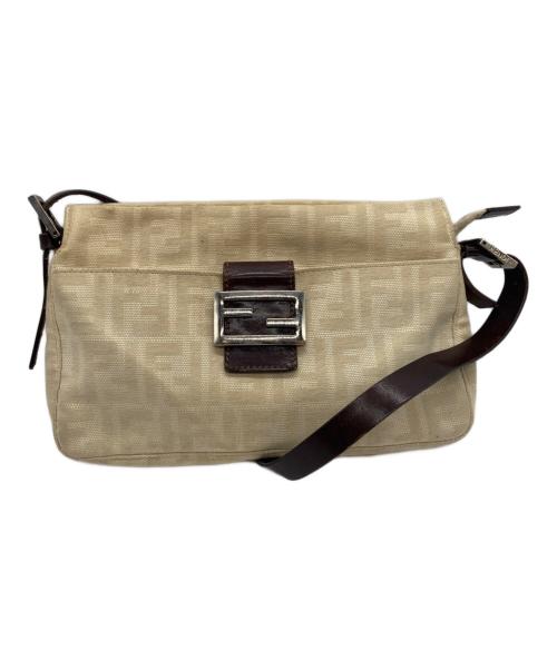 FENDI（フェンディ）FENDI (フェンディ) ショルダーバッグ ベージュの古着・服飾アイテム