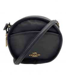 COACH（コーチ）の古着「ショルダーバッグ/キャンティーン クロスボディ」｜ブラック