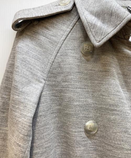 BURBERRY（バーバリー）BURBERRY (バーバリー) トレンチコート/テクニカルウールリコンストラクテッド グレー サイズ:34の古着・服飾アイテム