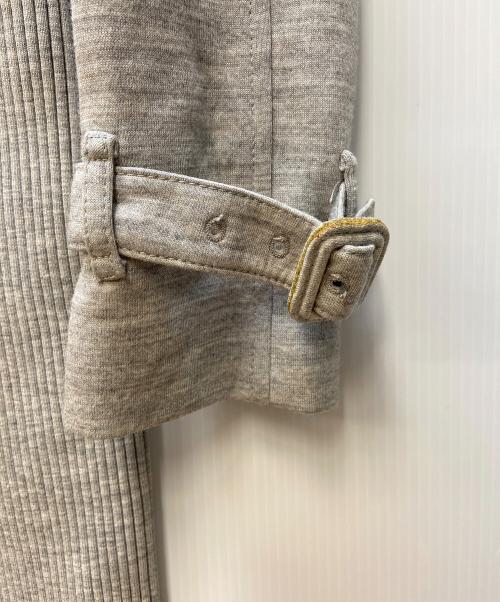 BURBERRY（バーバリー）BURBERRY (バーバリー) トレンチコート/テクニカルウールリコンストラクテッド グレー サイズ:34の古着・服飾アイテム