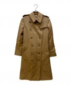 BURBERRYバーバリー）の古着「トレンチコート/カシミヤトレンチコート」｜ブラウン