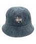 stussy (ステューシー) バケットハット ブルー サイズ:S：7000円