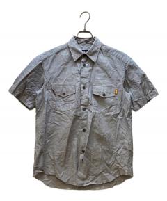 中古・古着通販】stussy (ステューシー) 80's総柄シャツ マルチカラー