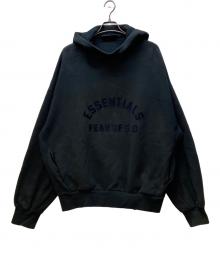 FOG ESSENTIALS（フィアオブゴッド エッセンシャル）の古着「プルオーバーパーカー」｜ブラック