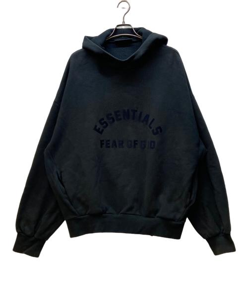 FOG ESSENTIALS（フィアオブゴッド エッセンシャル）FOG ESSENTIALS (フィアオブゴッド エッセンシャル) プルオーバーパーカー ブラック サイズ:Lの古着・服飾アイテム