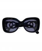 CHANELシャネル）の古着「サングラス/ココマーク」｜ブラック