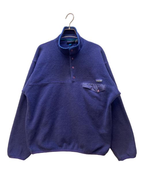 Patagonia（パタゴニア）Patagonia (パタゴニア) フリースジャケット/シンチラ・スナップTフリースプルオーバー パープル サイズ:Mの古着・服飾アイテム