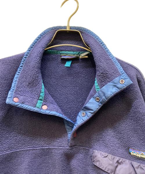 Patagonia（パタゴニア）Patagonia (パタゴニア) フリースジャケット/シンチラ・スナップTフリースプルオーバー パープル サイズ:Mの古着・服飾アイテム