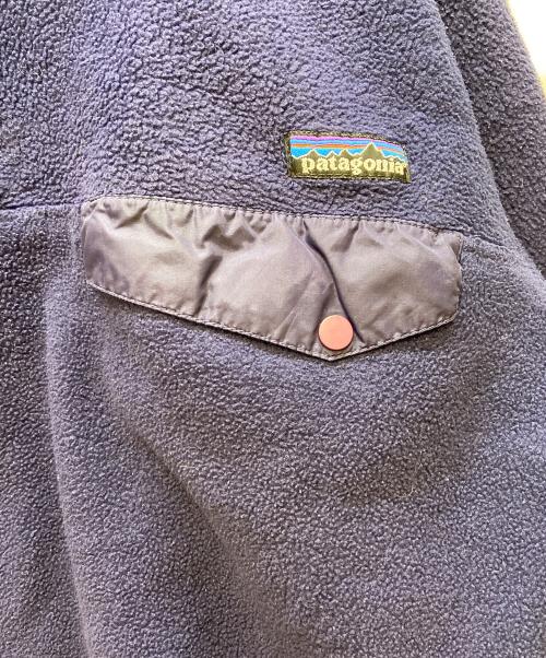 Patagonia（パタゴニア）Patagonia (パタゴニア) フリースジャケット/シンチラ・スナップTフリースプルオーバー パープル サイズ:Mの古着・服飾アイテム