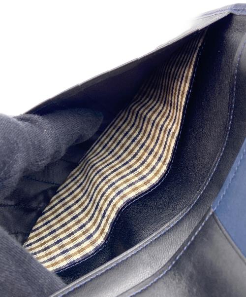 Aquascutum（アクアスキュータム）Aquascutum (アクアスキュータム) 長財布 ネイビーの古着・服飾アイテム