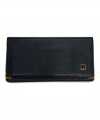 dunhillダンヒル）の古着「長財布」｜ブラック