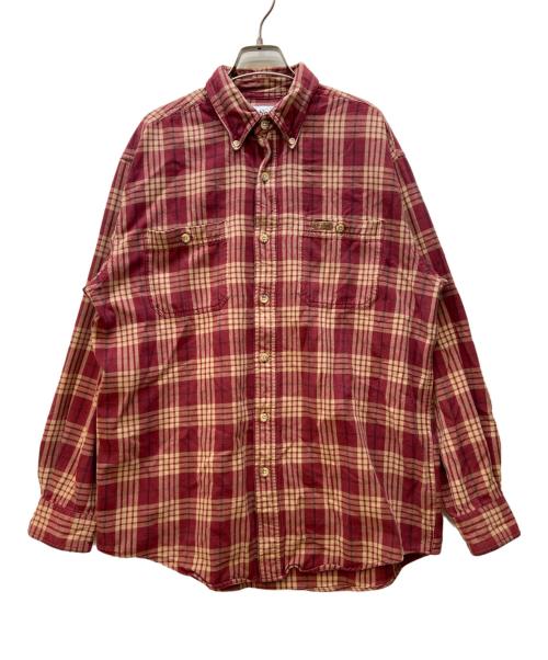 CarHartt（カーハート）CarHartt (カーハート) 長袖シャツ レッド サイズ:Mの古着・服飾アイテム