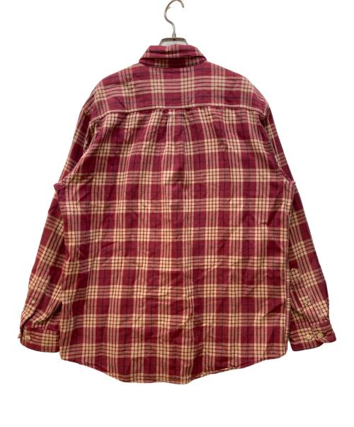 CarHartt（カーハート）CarHartt (カーハート) 長袖シャツ レッド サイズ:Mの古着・服飾アイテム
