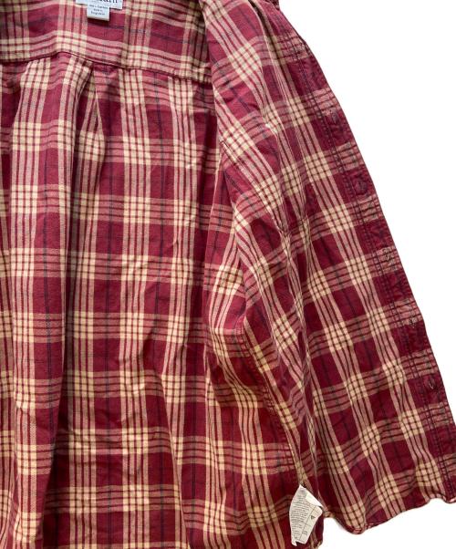 CarHartt（カーハート）CarHartt (カーハート) 長袖シャツ レッド サイズ:Mの古着・服飾アイテム