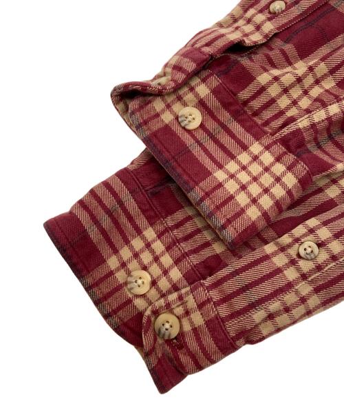 CarHartt（カーハート）CarHartt (カーハート) 長袖シャツ レッド サイズ:Mの古着・服飾アイテム