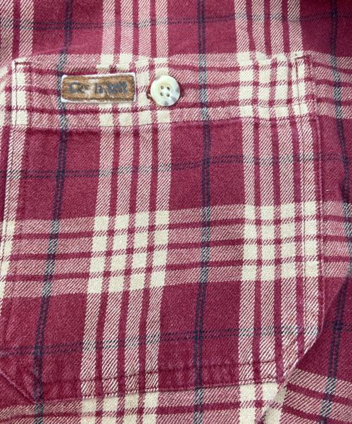 CarHartt（カーハート）CarHartt (カーハート) 長袖シャツ レッド サイズ:Mの古着・服飾アイテム