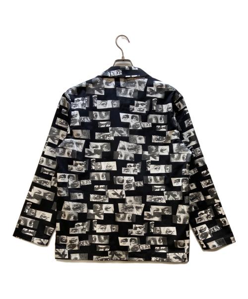 JIMMY'Z（ジミーズ）JIMMY'Z (ジミーズ) CRIMIE (クライミー) テーラードジャケット ホワイト×ブラック サイズ:Lの古着・服飾アイテム