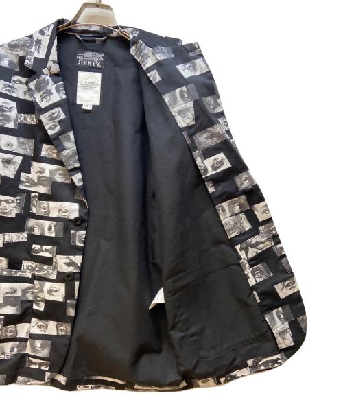 JIMMY'Z（ジミーズ）JIMMY'Z (ジミーズ) CRIMIE (クライミー) テーラードジャケット ホワイト×ブラック サイズ:Lの古着・服飾アイテム