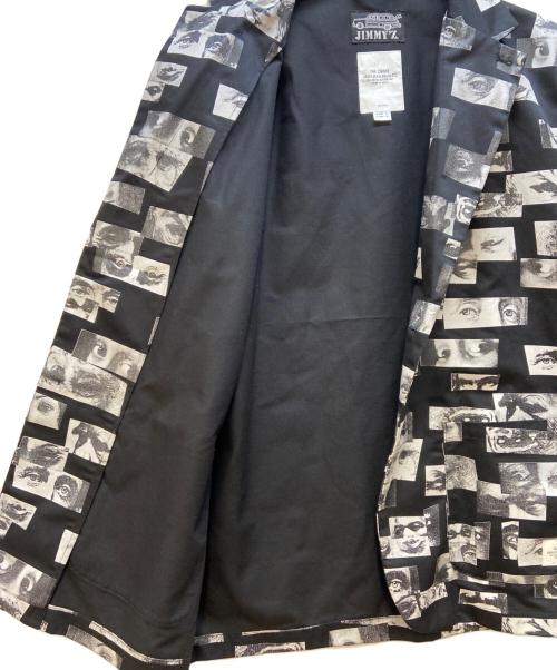 JIMMY'Z（ジミーズ）JIMMY'Z (ジミーズ) CRIMIE (クライミー) テーラードジャケット ホワイト×ブラック サイズ:Lの古着・服飾アイテム