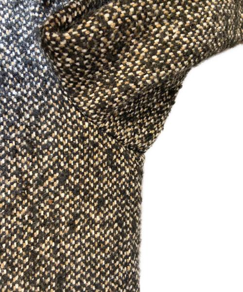 HUGO BOSS（ヒューゴ ボス）HUGO BOSS (ヒューゴ ボス) チェスターコート ブラック×ブラウン サイズ:50の古着・服飾アイテム