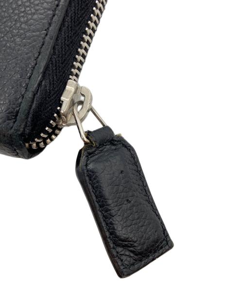Saint Laurent Paris（サンローランパリ）Saint Laurent Paris (サンローランパリ) 長財布/Zip-Around Wallet ブラックの古着・服飾アイテム