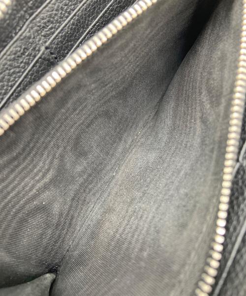 Saint Laurent Paris（サンローランパリ）Saint Laurent Paris (サンローランパリ) 長財布/Zip-Around Wallet ブラックの古着・服飾アイテム