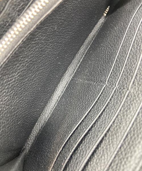 Saint Laurent Paris（サンローランパリ）Saint Laurent Paris (サンローランパリ) 長財布/Zip-Around Wallet ブラックの古着・服飾アイテム