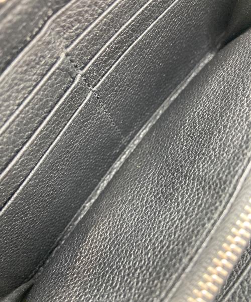 Saint Laurent Paris（サンローランパリ）Saint Laurent Paris (サンローランパリ) 長財布/Zip-Around Wallet ブラックの古着・服飾アイテム