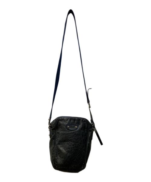 BALENCIAGA（バレンシアガ）BALENCIAGA (バレンシアガ) ショルダーバッグ ブラックの古着・服飾アイテム