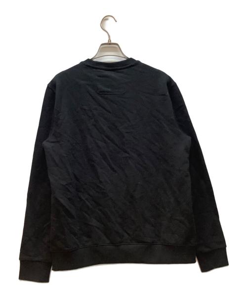 HUGO BOSS（ヒューゴ ボス）HUGO BOSS (ヒューゴ ボス) クルーネックスウェット ブラック サイズ:Sの古着・服飾アイテム