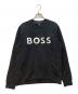 HUGO BOSS（ヒューゴ ボス）の古着「クルーネックスウェット」｜ブラック