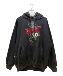 JOHNNY BLAZE（ジョニーブレイズ）の古着「プルオーバーパーカー」｜ブラック