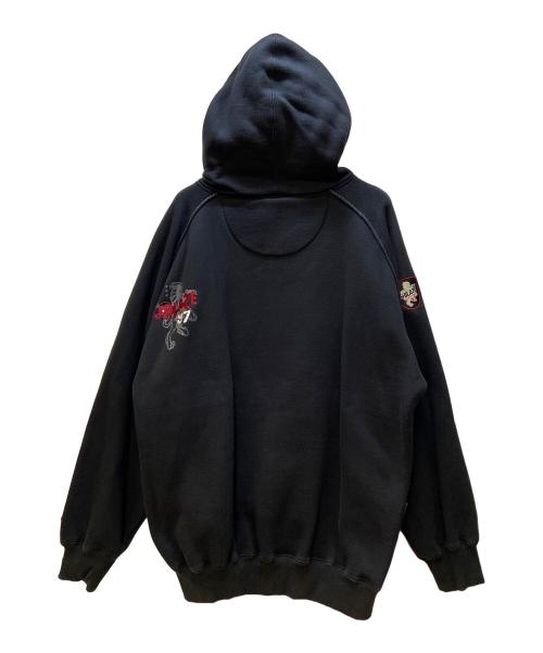 JOHNNY BLAZE（ジョニーブレイズ）JOHNNY BLAZE (ジョニーブレイズ) プルオーバーパーカー ブラック サイズ:XLの古着・服飾アイテム
