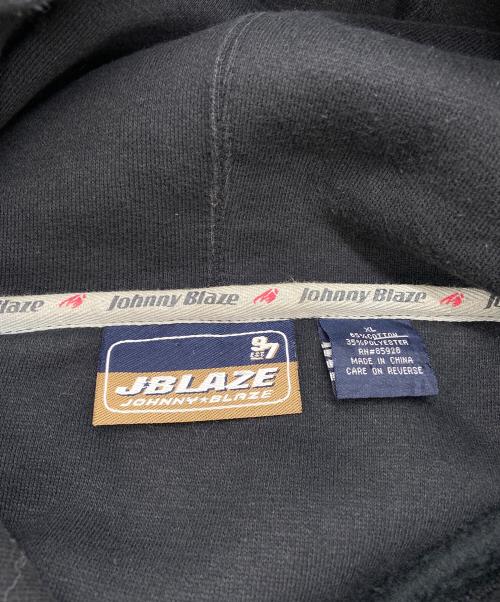 JOHNNY BLAZE（ジョニーブレイズ）JOHNNY BLAZE (ジョニーブレイズ) プルオーバーパーカー ブラック サイズ:XLの古着・服飾アイテム