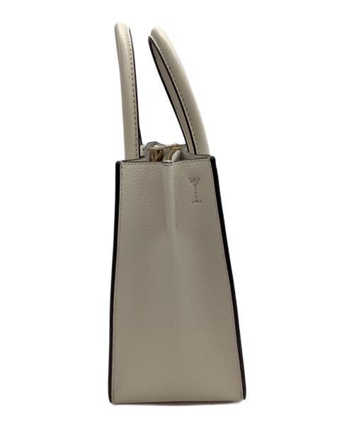 MICHAEL KORS（マイケルコース）MICHAEL KORS (マイケルコース) ハンドバッグ アイボリーの古着・服飾アイテム