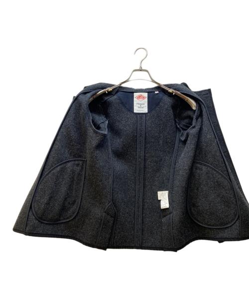 DANTON（ダントン）DANTON (ダントン) ダブルコート/ウールモッサフーディショートコート グレー サイズ:FREEの古着・服飾アイテム