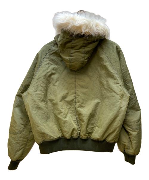 BADWAY（バッドウェイ）BADWAY (バッドウェイ) フライトジャケット グリーン サイズ:Lの古着・服飾アイテム