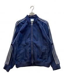 adidas（アディダス）の古着「トラックジャケット」｜ネイビー