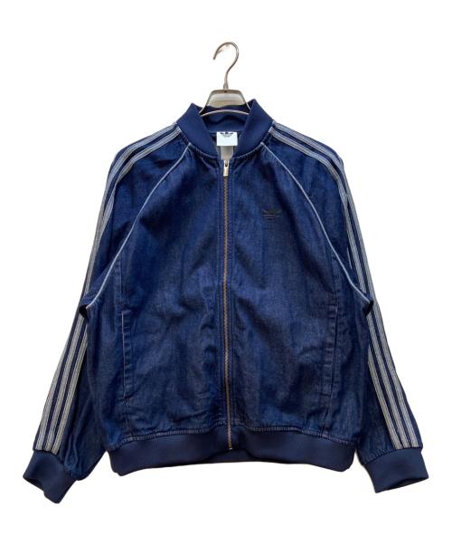 adidas（アディダス）adidas (アディダス) トラックジャケット ネイビー サイズ:Lの古着・服飾アイテム