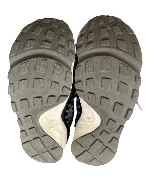 NIKE（ナイキ）NIKE (ナイキ) ローカットスニーカー/フットスケープ ウーブン NIKE W AIR FOOTSCAPE WOVEN ブラック×グレー サイズ:24.5cmの古着・服飾アイテム