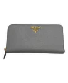 PRADA（プラダ）の古着「長財布」｜グレー
