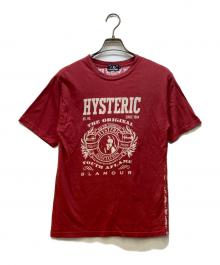 Hysteric Glamour（ヒステリックグラマー）の古着「半袖カットソー」｜レッド