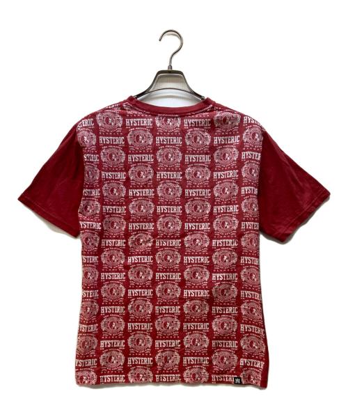 Hysteric Glamour（ヒステリックグラマー）Hysteric Glamour (ヒステリックグラマー) 半袖カットソー レッド サイズ:Sの古着・服飾アイテム