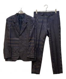 PAUL SMITH（ポールスミス）の古着「3Bジャケットセットアップ」｜ブラウン×ブラック