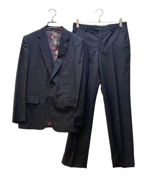 PAUL SMITH（ポールスミス）PAUL SMITH (ポールスミス) LORO PIANA (ロロピアーナ) セットアップ ブラック サイズ:Mの古着・服飾アイテム