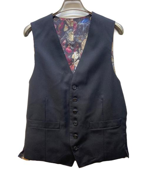PAUL SMITH（ポールスミス）PAUL SMITH (ポールスミス) LORO PIANA (ロロピアーナ) セットアップ ブラック サイズ:Mの古着・服飾アイテム