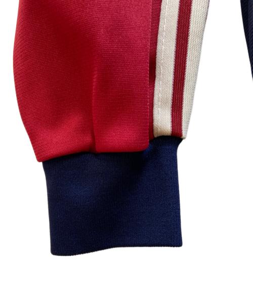 adidas（アディダス）adidas (アディダス) トラックジャケット レッド×ネイビー×ホワイト サイズ:Mの古着・服飾アイテム
