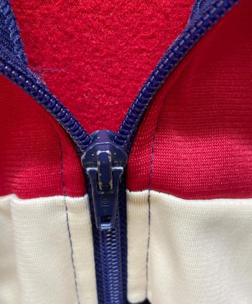 adidas（アディダス）adidas (アディダス) トラックジャケット レッド×ネイビー×ホワイト サイズ:Mの古着・服飾アイテム