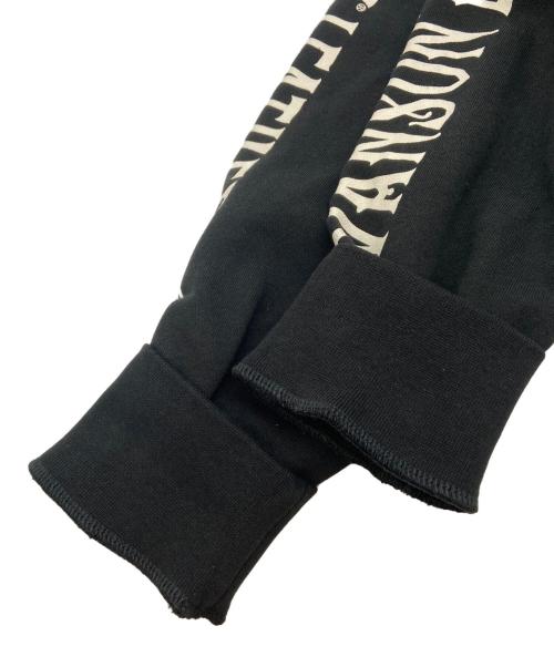 VANSON（バンソン）VANSON (バンソン) ジップパーカー ブラック サイズ:Lの古着・服飾アイテム