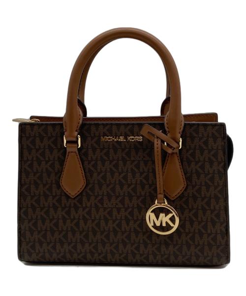 MICHAEL KORS（マイケルコース）MICHAEL KORS (マイケルコース) ショルダーバッグ ブラウンの古着・服飾アイテム